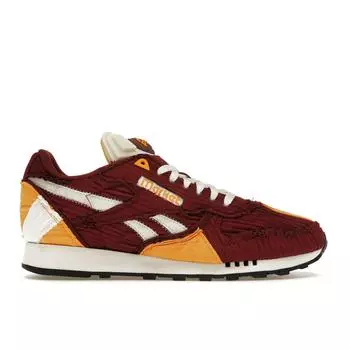 Кожаные туфли Reebok Market x Classic Classic Burgundy Unisex кроссовки Red Collegiate-Gold Chalk 100069829 41