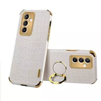 Кожаный чехол с крокодиловым узором для Samsung Galaxy A52s A52 S A12 A72 A82 A22 5g A42 A32 A21s A02 Fundas Чехол с магнитным кольцом For Samsung A32 5G