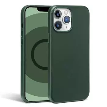 Кожаный магнитный чехол для iPhone 15 13 14 Pro Max Plus, чехлы для Magsafe, беспроводная зарядка с анимацией, аксессуары для телефона For iPhone13 Pro Max