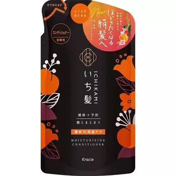 Kracie HP Ichikami Dense Double Moisturizing Care Кондиционер Сменный блок 330 г