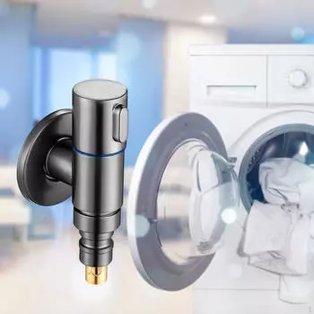 Кран из нержавеющей стали для стиральной машины с простой установкой Style A