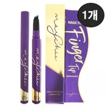 Краска для бровей May Chic Magic Fix Finger Tip, темно-коричневая, 1 шт.
