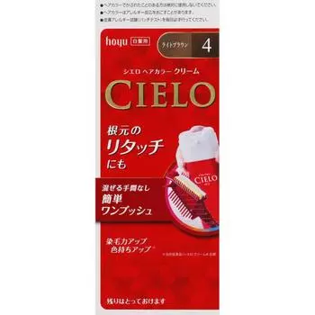 Cielo Краска для волос Ex Cream 4 Светло-коричневый 1 шт.