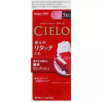 Cielo Hair Color Ex Cream 5ru Deep Ruby Brown 1 упаковка