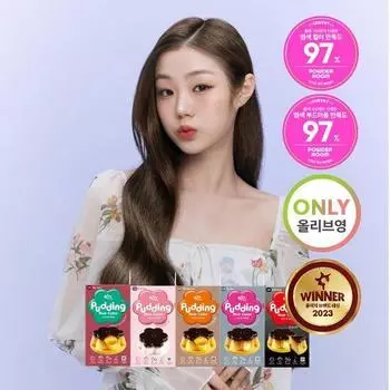Краска для волос EZN Pudding 22 типа, выберите 1 (краситель) 6.21BB Ash Lavender