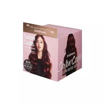 Краска для волос Jenny House Cosmetics New Salon Code Glam Hair, розовое золото Glam, 1 шт.