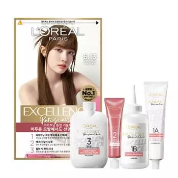 Краска для волос L Oral Paris Excellence Parisian Chic, оттенок 6.13 Пепельно-русый, 1 шт.