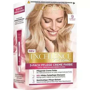 Краска для волос L Oreal Excellence 9 Светло-русый 1-й