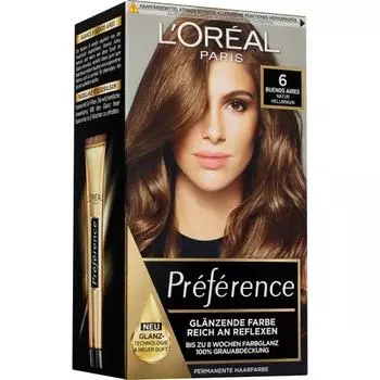Краска для волос L Oreal Preference 6 Буэнос-Айрес 1-й
