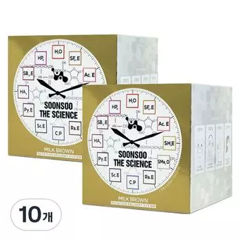 Краска для волос soonsoo Pure The Science, молочно-коричневый, 10 шт.