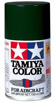 Краска-спрей для модели Tamiya Air, темно-зеленая, 2 модели 86521 AS-21 (ВМС Японии)
