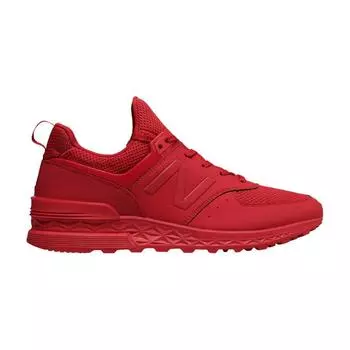 Красные кроссовки унисекс New Balance 574 MS574SCP 37