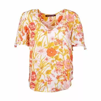 Красный/Gardenia mc топ женский COMPTOIR DES COTONNIERS