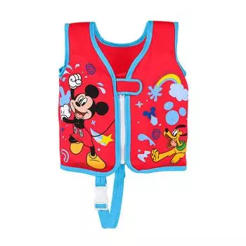 Красный надувной жилет для бассейна Bestway Mickey Mouse