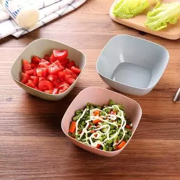 Красочная многофункциональная чаша для риса, прочная еда розовый