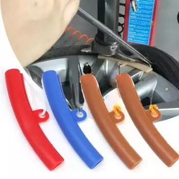 Красочные автомобильные шины, колеса, замена кромок, защита обода колеса автомобиля, мотоцикла, защита обода шины, защитный чехол для обода 1pcs orange