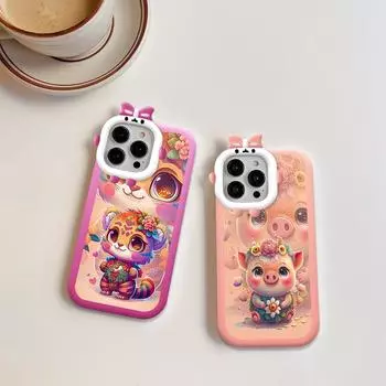 Красочный чехол для телефона с рисунком зодиака, чехол для телефона с линзами Monster, мягкий защитный чехол для OPPO Realme OPPO A15