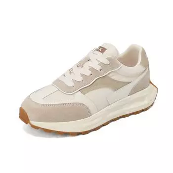 Krazing Pot Genuine Leather Spring Autumn Summer Sneakers Platform Lace Up Mixed Color Women Casual Shoes 35 чёрный
