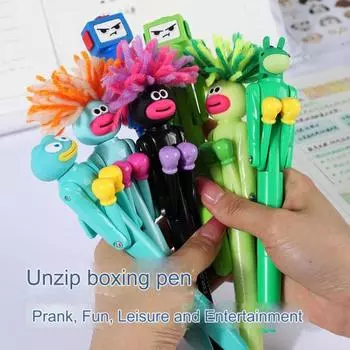 Креативная шариковая ручка, быстросохнущие игрушки для снятия стресса, новые ручки для подписи учеников, школьные принадлежности Blue Frog