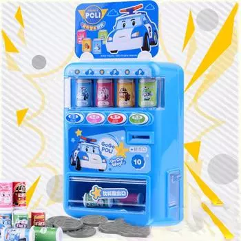 Креативный торговый автомат по продаже напитков, имитирующий игровой домик Small Pink