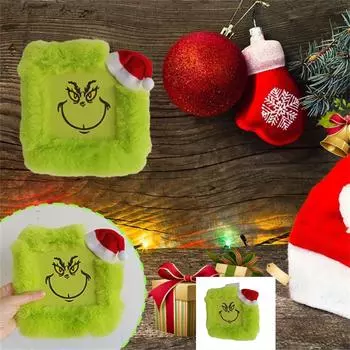Креативный злой зеленый кулон, зеленый квадратный настенный декор для дома, украшение для рождественской вечеринки One Size