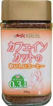 Kreis Delicious Декофеинированный кофе 100 г Растворимый замороженный сухой