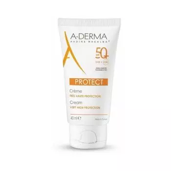 Крем A-Derma Protect без отдушек Spf50 + 40 мл