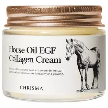 Крем Chrisma Horse Oil EGF Collagen, 70 г, 1 шт.
