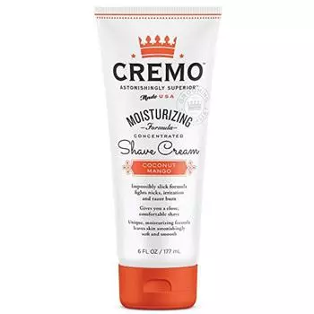 Крем для бритья Cremo Coconut Mango Moisturizing Asto, 1 упаковка