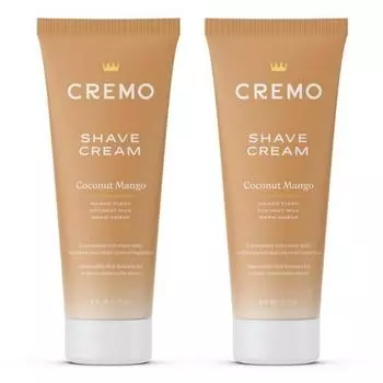 Крем для бритья Cremor Coconut Mango Moisturizing, потрясающе превосходная женская бритва Ultra Slip Nick Cut, 6 жидких унций, кокос и манго, 6 жидких унций (Упаковка из 2 шт.)