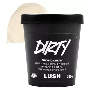 Крем для бритья Lush Dirty, 225 г, 1 упаковка