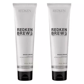 Крем для бритья Redken Brew для чувствительной кожи, 2 упаковки, 150 мл
