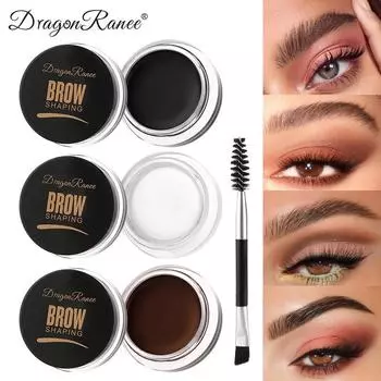 Крем для бровей Wild Brow Стайлинг карандаш для бровей Клей Крем для укладки бровей Окрашивающий крем Твердый клей Мыльный воск Белый крем для бровей прозрачный
