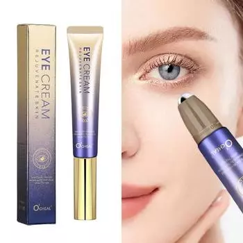 Крем для кожи вокруг глаз O CHEAL Anti-Wrinkle с роликовым шариком, быстросохнущая, увлажняющая, освежающая сыворотка для кожи вокруг глаз с гиалуроновой кислотой, разглаживает мелкие морщинки
