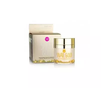Крем для лица Cathy Doll Snail Gold Face Cream омолаживающий, с улиточной слизью и золотом. 50ml