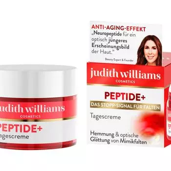 Крем для лица против морщин Judith Williams Peptide+, 50 мл