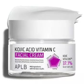 Крем для лица с витамином С и койевой кислотой APLB 55 мл #55ml 1PCS