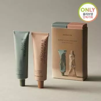 Крем для рук AROMATICA Duo, набор 30 мл, 2 варианта на выбор