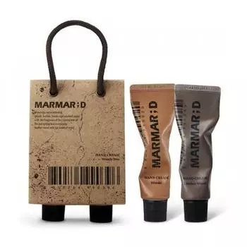 Крем для рук Marmardi Woody Hinoki 50 мл + Leatherwood 50 мл