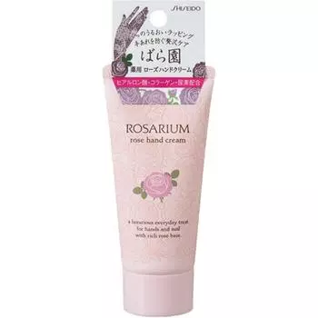 Крем для рук Shiseido Rose Garden Rose RX 60 г (Квази-лекарство) Другой (проверьте замки, очистители языка и т. д.) Нанесите необходимое количество продукта и массируйте.