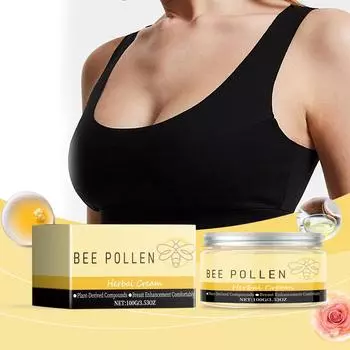 Крем Herb Breast Enhancement Cream Укрепляющий крем для груди Увлажняющий Укрепляющий крем для груди Красота One Size
