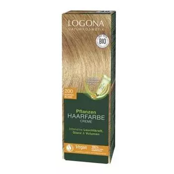Крем-краска для волос Logona Herb 200 Bright Gold 150 мл
