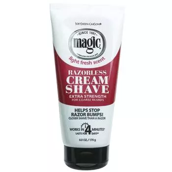 Крем Magic Laserless для бритья Extra Strength Light Fresh, 170 г, 1 шт.