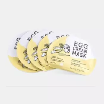 Крем-маска Too Cool for School Egg Cream Mask 5pack