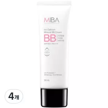 Крем Miba Ion Calcium Mineral BB Cream SPF50+ PA+++ 50 мл, 4 шт.
