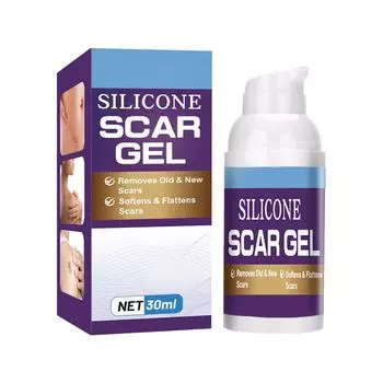 Крем от шрамов, ожогов, шрамов, шишек и геля для ухода за беременными, мягко осветляет фиолетовый