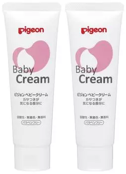 Крем Pigeon Baby 50 г, 2 месяца и 2 упаковки [Оптовая закупка] (0 вверх)