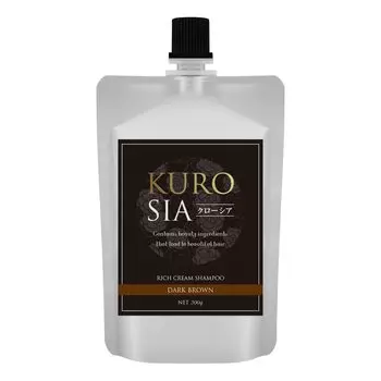 Крем-шампунь Crocia 300 г. Лечение седых волос с помощью маникюра Dark Brown