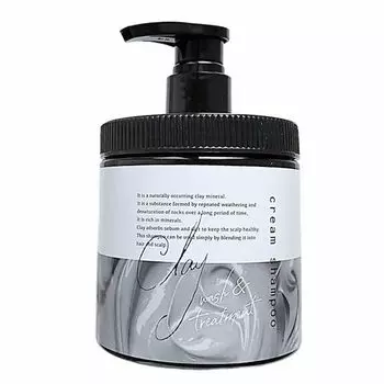 Крем-шампунь с глиной и ароматом Эрл Грей 450 г