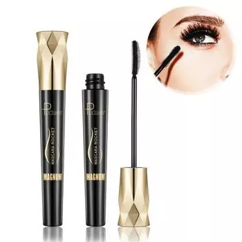 Кремовая натуральная водонепроницаемая легкая длинная кудрявая тушь для ресниц «Ракета» для женщин 8ML